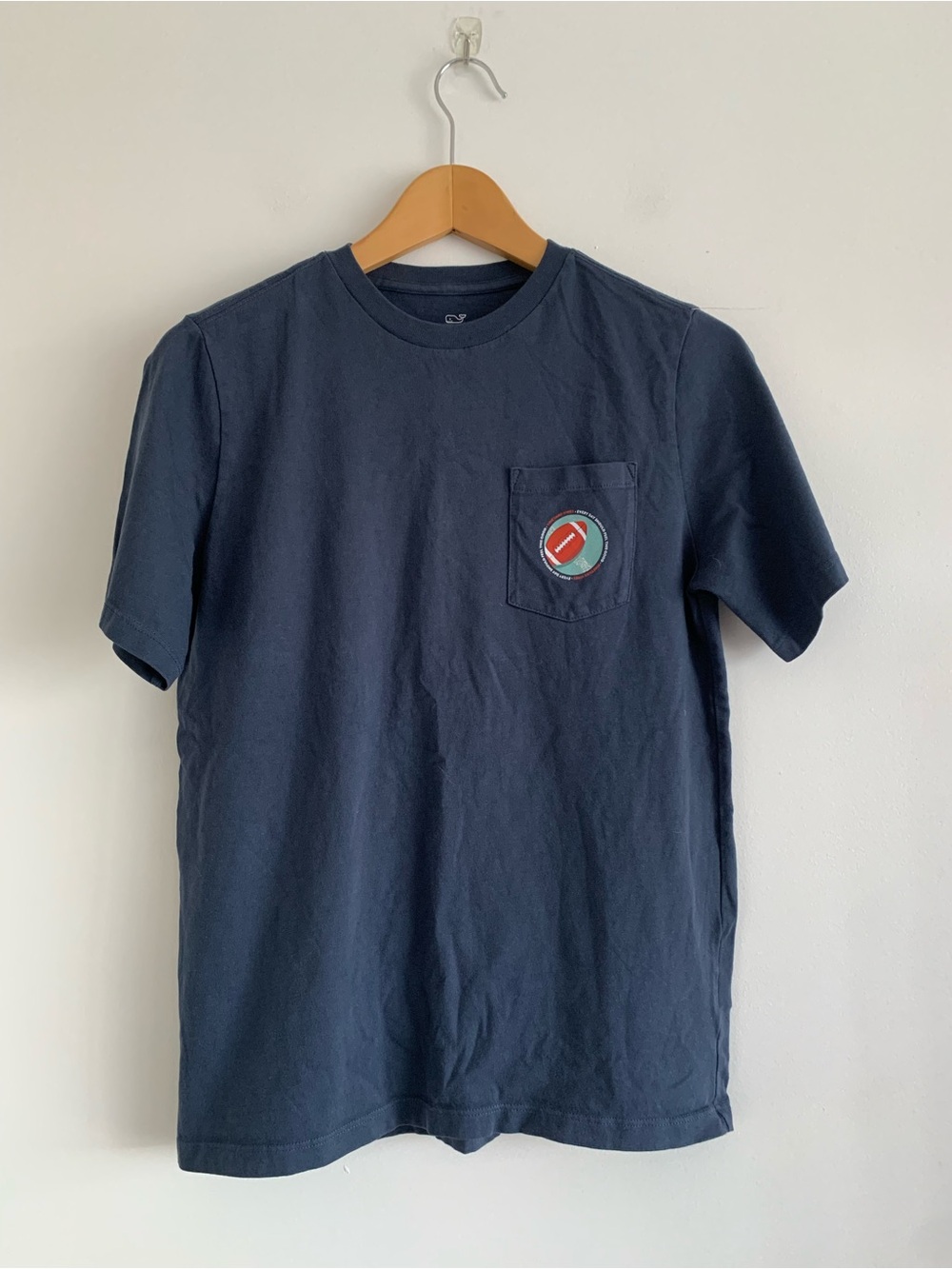 Vineyard Vines Football cotton T-Shirt